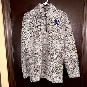 ☘️NOTRE DAME 1/4 ZIP☘️